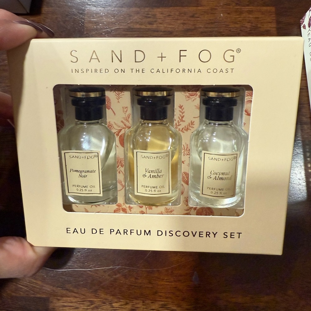 SAND + FOG Eau de Parfum Oil Discovery Set rollers